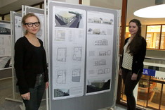 Wystawa prac studentów architektury